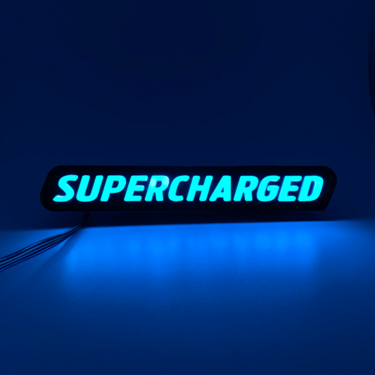 Supercharged Illuminated Badge