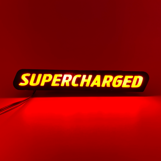 Supercharged Illuminated Badge