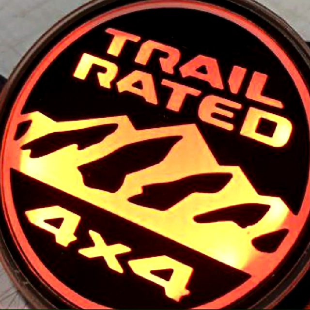Trail Rated Illuminated Badge
